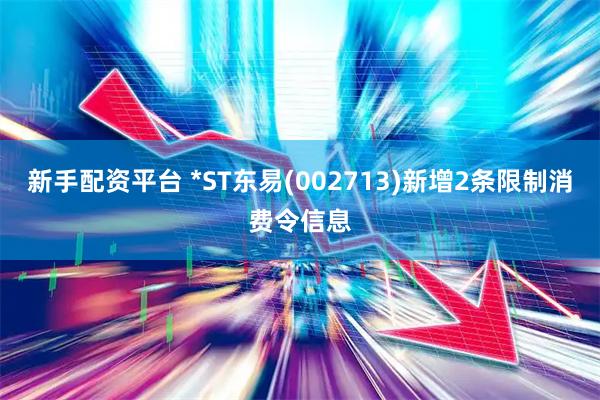 新手配资平台 *ST东易(002713)新增2条限制消费令信息