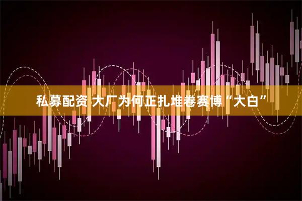 私募配资 大厂为何正扎堆卷赛博“大白”